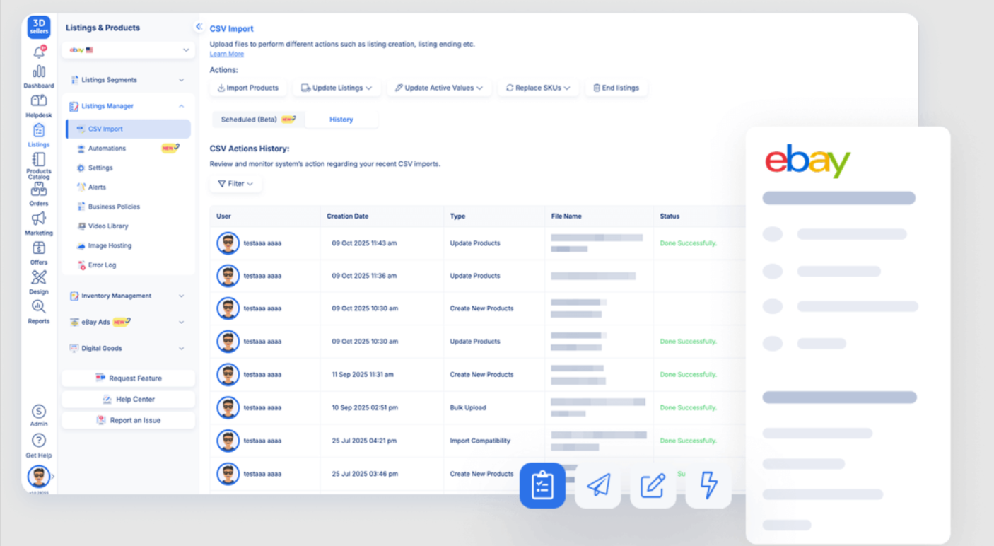 3Dsellers: All-in-One eBay Selling Manager