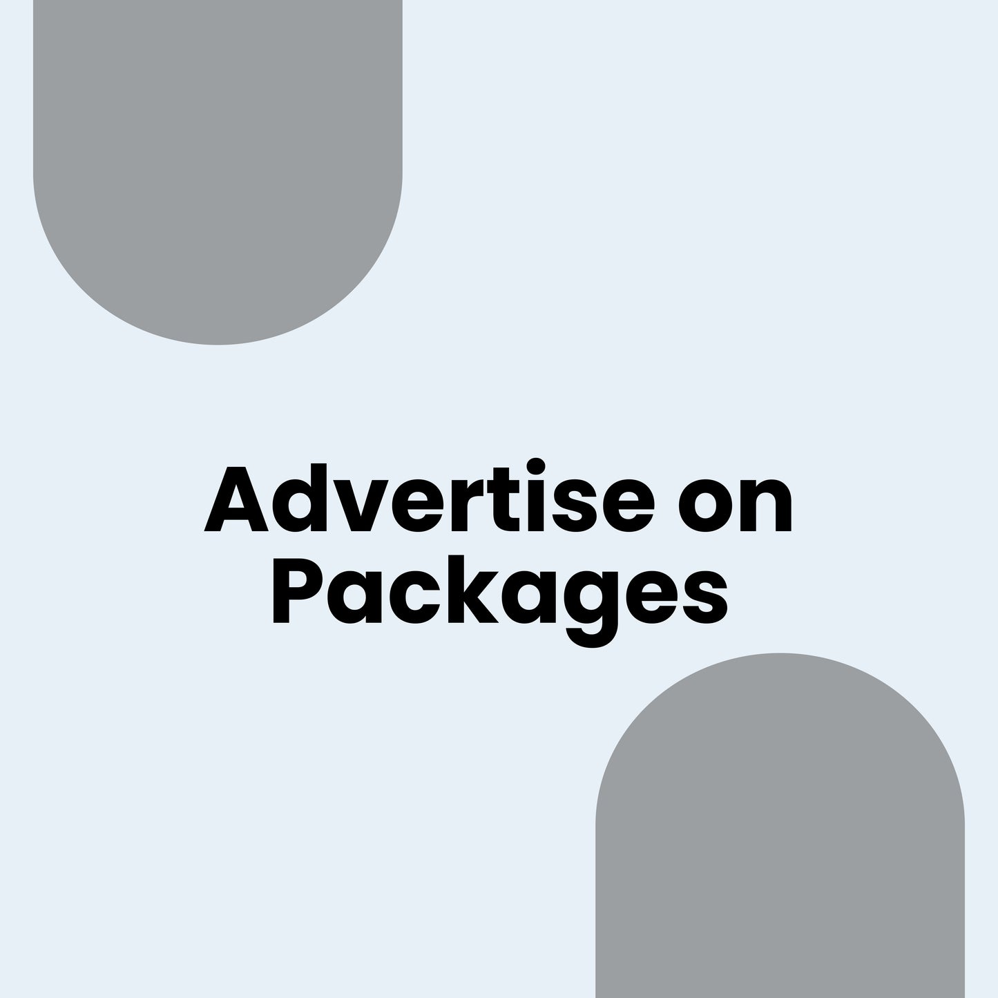 Advertise on Packages