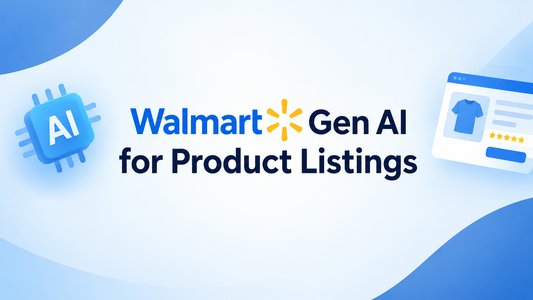 Walmart Gen AI product listing optimization tools in Seller Center