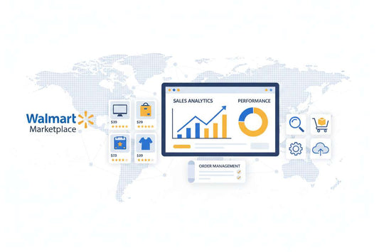 Walmart Marketplace Management Services by RetailTantra helping brands optimize Walmart SEO, product listings, Walmart Connect advertising, catalog management, inventory monitoring, and marketplace growth strategies to increase sales and visibility