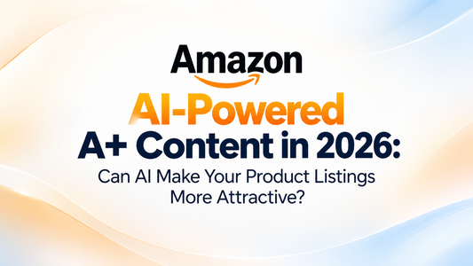 Amazon AI-powered A+ Content helping sellers create engaging product images and optimized product listings.