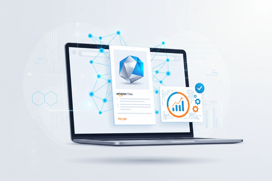 Amazon AI Listing Optimization dashboard showing AI-powered product title optimization, Amazon SEO improvements, product listing enhancement, inventory management insights, and marketplace management tools for Amazon sellers.