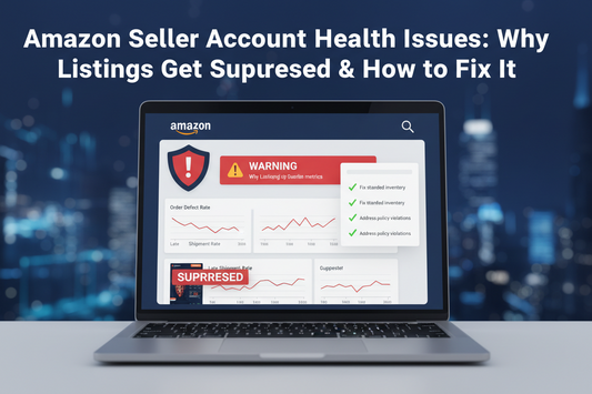 Amazon Seller Account Health Issues: Why Listings Get Suppressed & How to Fix It