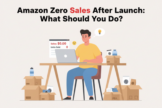 Amazon Listing Optimization Services showing Amazon SEO, Amazon PPC Management Services, keyword research, product listing optimization, and strategies to increase new product sales.
