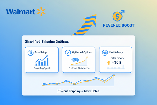 Simplified Shipping Settings: A Key to Better Walmart Performance
