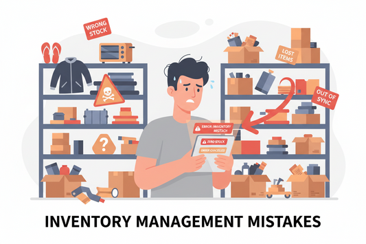 Marketplace inventory management dashboard showing inventory forecasting, stock level monitoring, inventory planning, and multi-channel inventory optimization across Amazon, Walmart, Etsy, eBay, Temu, and TikTok Shop marketplaces.