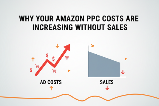 Amazon PPC ads generating clicks but no sales due to poor listing optimization, weak conversion rates, and hidden marketplace performance issues